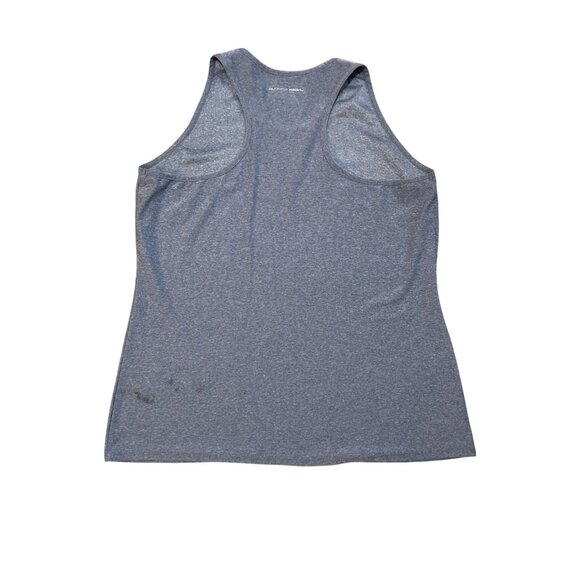 Under Armour Womens HeatGear Racerback Tank Top XL Blue 1666 - Picture 2 of 8